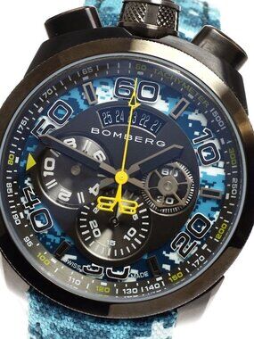 BOMBERG BOLT-68 Camouflage BS45CHPGM.035.3 Chronograph Date Quartz Men's _881524